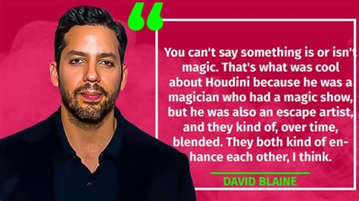 David Blaine Net Worth: Building A Magic Empire