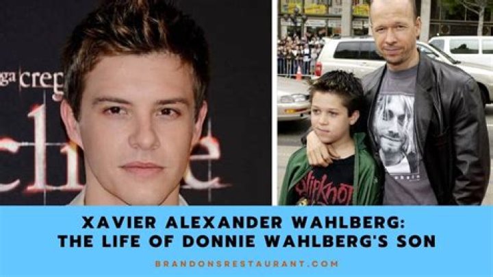 Donnie Wahlberg's Son, Xavier Alexander Wahlberg Is Close To His Uncle Mark Wahlberg. Open His Life'
