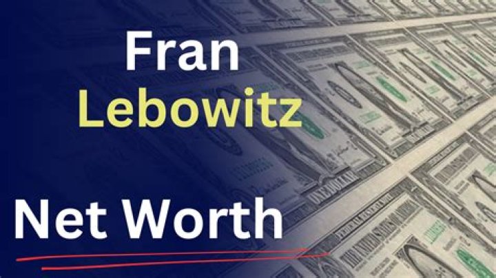 Fran Lebowitz's Personal Life Explored