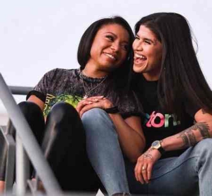 NCIS actress, Shalita Grant is currently dating MMA star, Jessica Aguilar.